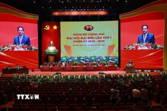 Đồng chí Phạm Minh Chính, Ủy viên Bộ Chính trị, Bí thư Đảng ủy, Thủ tướng Chính phủ phát biểu chỉ đạo. (Ảnh: Dương Giang/TTXVN)