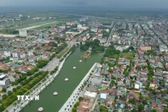 Thành phố Hoa Lư, Ninh Bình. (Ảnh: Minh Đức/TTXVN)