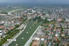 Thành phố Hoa Lư, Ninh Bình. (Ảnh: Minh Đức/TTXVN)