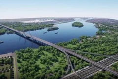 Hà Nội khởi công cầu Thượng Cát hơn 7.300 tỷ đồng bắc qua sông Hồng