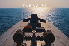 Tàu khu trục tàng hình INS Taragiri của Ấn Độ. (Ảnh: newsonair)