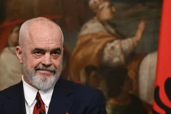 Thủ tướng Albania Edi Rama. (Ảnh: AFP)