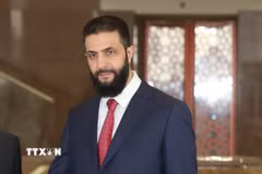 Tổng thống Syria Ahmad al-Sharaa. (Ảnh: AA/TTXVN)