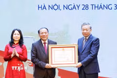 Tổng Bí thư Tô Lâm phát biểu chỉ đạo. (Ảnh: Thống Nhất/TTXVN)