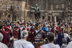 Lễ hội Natale di Roma. (Ảnh: Getty Images)
