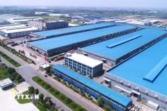 Một khu công nghiệp. (Nguồn; TTXVN)