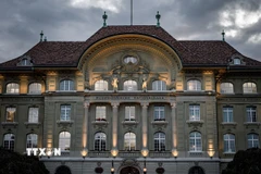 Trụ sở Ngân hàng Quốc gia Thụy Sĩ tại Bern. (Ảnh: AFP/TTXVN)