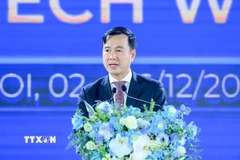 Thứ trưởng Bộ Khoa học và Công nghệ Bùi Thế Duy được bổ nhiệm làm Phó Chủ tịch Viện Hàn lâm Khoa học và Công nghệ Việt Nam. (Ảnh: TTXVN phát)