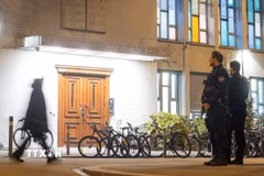 Cảnh sát Thụy Sĩ tại Zurich. (Ảnh: AFP/TTXVN)