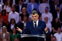 Thủ tướng Romania Marcel Ciolacu. (Ảnh: THX/TTXVN)