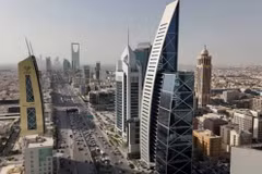 Thủ đô Riyadh của Saudi Arabia. (Nguồn: AFP)
