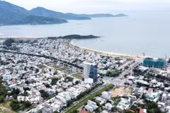 Một góc quận Liên Chiểu (Đà Nẵng) - địa phương sẽ có bước chuyển mình mạnh mẽ sau khi dự án Cảng Liên Chiểu được triển khai. (Ảnh: Quốc Dũng/TTXVN)