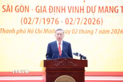 Tổng Bí thư, Chủ tịch nước Tô Lâm phát biểu. (Ảnh: Thống Nhất/TTXVN)
