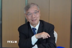 Giáo sư Hoàng Nhân Vĩ cho rằng láng giềng là ưu tiên số một trong chính sách ngoại giao của Trung Quốc. (Ảnh: Quang Hưng/TTXVN))