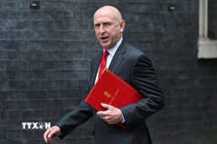 Bộ trưởng Quốc phòng Anh John Healey. (Ảnh: REUTERS/TTXVN)
