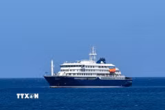 Tàu du lịch MV Hondius. (Ảnh: Independent/TTXVN)