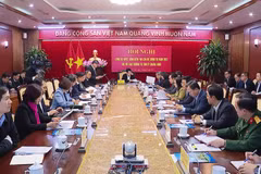 Hội nghị triển khai quyết định kiểm tra đối với Ban Thường vụ Tỉnh ủy Quảng Ninh