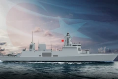 Tàu khu trục phòng không TF-2000. (Ảnh: ASFAT)