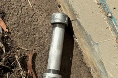 Bom ống được phát hiện tại Canberra. (Ảnh: theguardian)