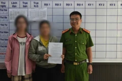 Công an thành phố Đà Nẵng liên tiếp giải cứu thành công 2 trường hợp nữ sinh bị “lừa bắt cóc online”. (Ảnh: Công an cung cấp)