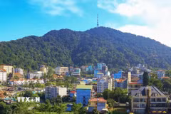 Hạ tầng, cơ sở lưu trú tại Khu du lịch Tam Đảo, Phú Thọ ngày càng được đầu tư, phát triển. (Ảnh: Nguyễn Thảo/TTXVN)