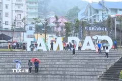 Khu du lịch Tam Đảo ngày càng thu hút đông đảo du khách đến tham quan, nghỉ dưỡng. (Ảnh: Nguyễn Thảo/TTXVN)