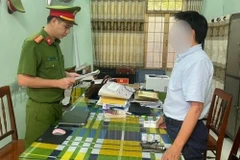Ông N.H.N. bị khởi tố để điều tra tội Làm giả tài liệu của cơ quan, tổ chức (Ảnh: Công an Quảng Ngãi)
