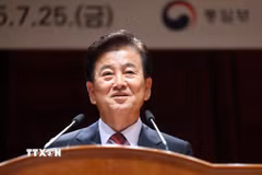 Bộ trưởng Thống nhất Hàn Quốc Chung Dong Young. (Ảnh: Yonhap/TTXVN)