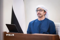Phó Thủ tướng kiêm Ngoại trưởng UAE Sheikh Abdullah bin Zayed Al Nahyan. (Ảnh: IRNA/TTXVN)