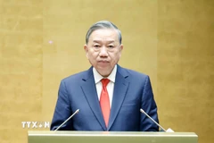 Tổng Bí thư Tô Lâm phát biểu chỉ đạo. (Ảnh: Thống Nhất/TTXVN)