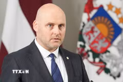 Ông Andris Kulbergs, Thủ tướng mới của Latvia. (Ảnh: THX/TTXVN)