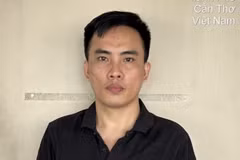 Đối tượng Tấn (tức Ken), tại cơ quan Công an. (Nguồn: Báo Công an nhân dân)