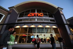 Rạp chiếu phim AMC ở Los Angeles, bang California (Mỹ). (Ảnh: AFP/TTXVN)