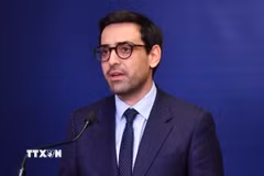 Phó Chủ tịch EC kiêm Ủy viên phụ trách công nghiệp Stephane Sejourne. (Ảnh: PAP/TTXVN)