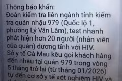 Cà Mau: Chủ nhà hàng trình báo Công an vì tin giả "hơn 50% nhân viên nhiễm HIV"