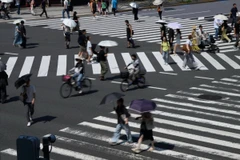 Số lượng người nước ngoài cư trú theo diện thị thực quản lý kinh doanh tại Nhật Bản đã đạt mức kỷ lục 41.615 vào cuối năm 2024. (Nguồn: Bloomberg)