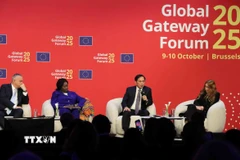 Phó Thủ tướng Bùi Thanh Sơn tại phiên thảo luận cấp cao về “Tình hình thế giới”. (Ảnh: Hương Giang/TTXVN)