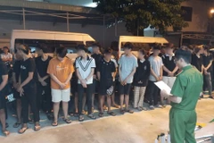 Công an thành phố Đà Nẵng khởi tố 35 đối tượng liên quan đến hành vi "Gây rối trật tự công cộng". (Ảnh: Công an cung cấp)