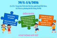 Nhiều hoạt động ý nghĩa trong Ngày hội Thế giới tuổi thơ năm 2026