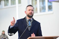 Phó Thủ tướng kiêm Bộ trưởng Quốc phòng Ba Lan Wladyslaw Kosiniak-Kamysz. (Ảnh: PAP/TTXVN)