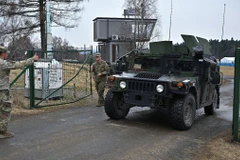 Việc nâng cấp này là một phần trong nỗ lực rộng lớn hơn nhằm đảm bảo điều kiện phù hợp cho quân đội Mỹ đóng quân tại Ba Lan. (Ảnh: Getty Images)