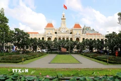 Trụ sở UBND Thành phố Hồ Chí Minh. (Ảnh: Thanh Vũ/TTXVN)