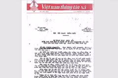 Bản tin đấu tranh thống nhất phát ngày 24/4/1975 của Việt nam thông tấn xã.