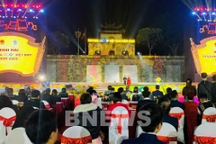 Toàn cảnh Festival OCOP Việt Nam 2025 tại Hoàng thành Thăng Long. (Ảnh: BNews/TTXVN)