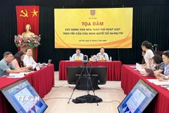 Quang cảnh Tọa đàm. (Ảnh: Đỗ Bình/TTXVN)