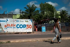 Chi phí lưu trú cao ngất ngưởng tại thành phố Belem của Brazil khiến nhiều đại biểu "chùn bước". (Ảnh: AFP)