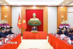 Tổng Bí thư, Chủ tịch nước Tô Lâm điện đàm với bà Takaichi Sanae, Chủ tịch Đảng Dân chủ Tự do Nhật Bản (LDP), Thủ tướng Nhật Bản. (Ảnh: Thống Nhất/TTXVN)