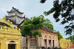 Chùa Cổ Lễ được xây dựng từ thời kỳ nhà Lý, vào thế kỷ 12. (Ảnh: Bích Hằng/Vietnam+)
