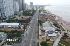 Bất động sản phường Vũng Tàu. (Ảnh: Huỳnh Sơn/TTXVN)