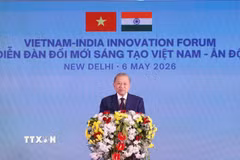 Tổng Bí thư, Chủ tịch nước Tô Lâm phát biểu tại Diễn đàn Đổi mới Sáng tạo. (Ảnh: Thống Nhất/TTXVN)